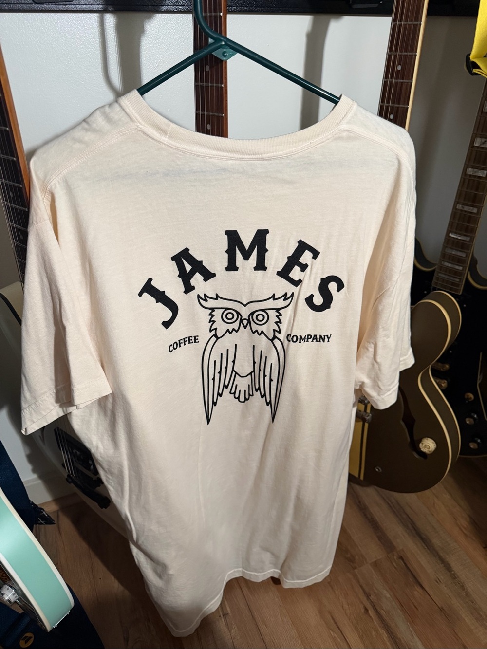 James Coffee Co Shirt Angels and Airwaves Boxcar Racer